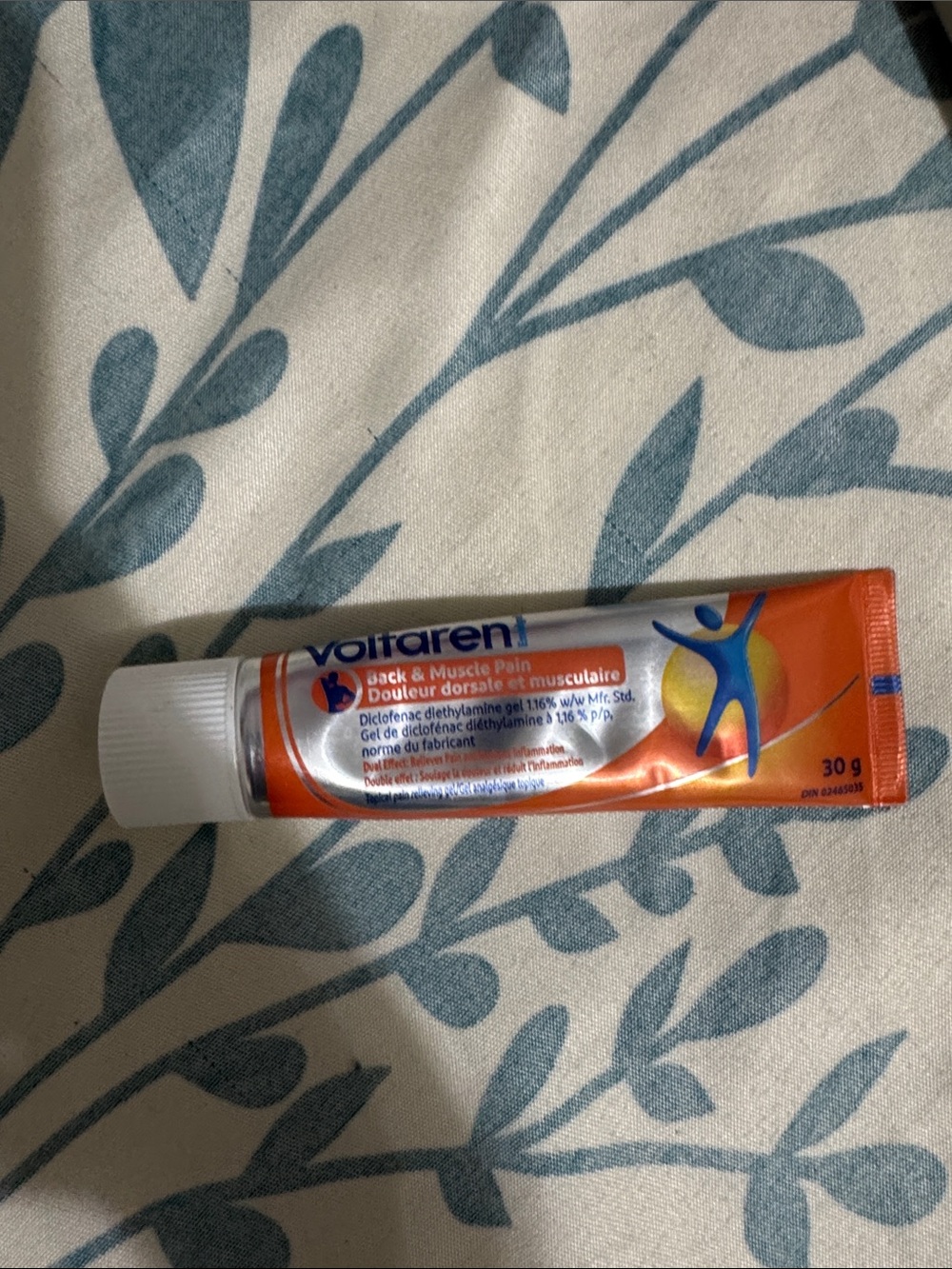 Back & Muscle Pain Gel - Orange Tube